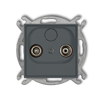 KARLIK MINI 28MG2K  Gniazdo abonenckie RTV końcowego 2dB