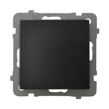 OSPEL AS ŁP-1G/m/33 łącznik jednobiegunowy pojedynczy czarny metalik