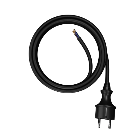 Plastrol Przewód przył. z wtyczką kąt. PP-40H/5M/3X1,5/H05RR-F W-97274