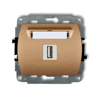 KARLIK TREND 8GUSB-5  Gniazdo pojedyńcze  USB A-A 3.0