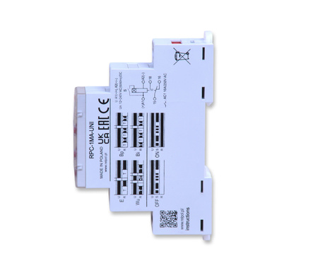 Relpol 863181 przekaźnik czasowy wielofunkcyjny rpc-1ma-uni
