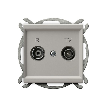 OSPEL SONATA GPA-10RP/m/82 Gniazdo RTV przelotowe 10-dB kaszmir