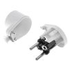 Plastrol Wtyczka kątowa rozbieralna Biała WT-16 W-10104