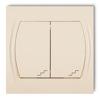 KARLIK LOGO 1LWP-33 Łącznik podwójny schodowy