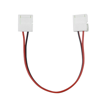 Złączka LED 8mm, dwustronna, z przewodem