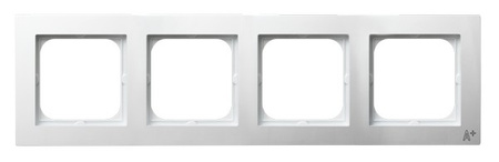 OSPEL AS R-4GA/00 ANTYBAKTERYJNY Ramka poczwórna 