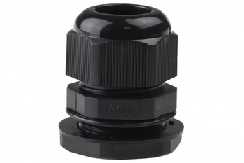 F-ELEKTRO Dławica izolacyjna niepalna PG-29 czarna F4.0224