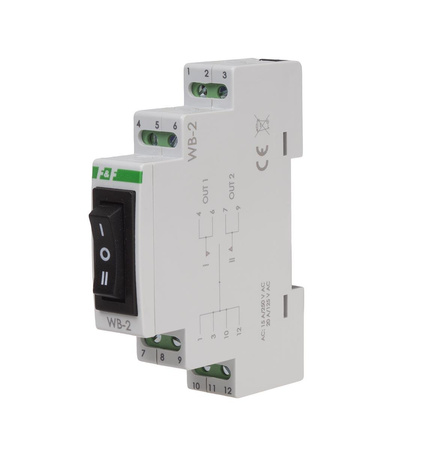 F&F Przełącznik trójpozycyjny WB-2