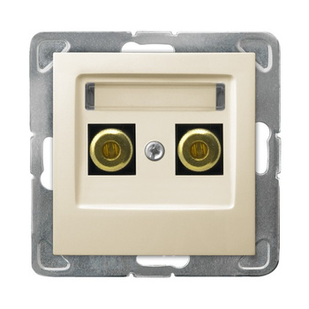 OSPEL IMPRESJA GGN-1Y/m/27 Gniazdo głośnikowe pojedyncze