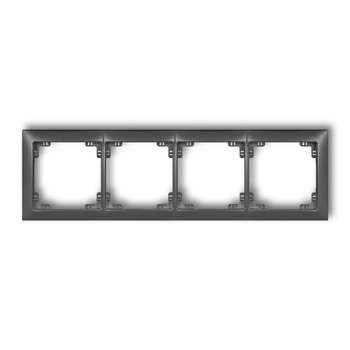 KARLIK DECO 11DRSO-4 Ramka uniwersalna poczwórna z tworzywa DECO Soft