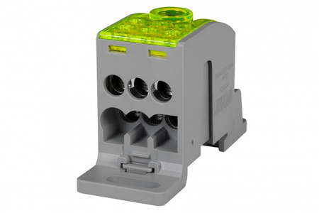 F-ELEKTRO F2.0339 Blok LKN 160A (1x70/1x16 - 6x16) żółty