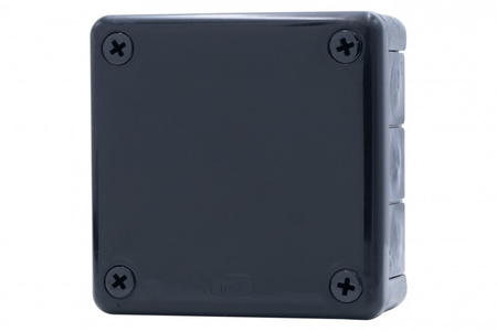 F-ELEKTRO F1.0313 Puszka H55-M 98x98x42 IP55 12-wylotowa czarna