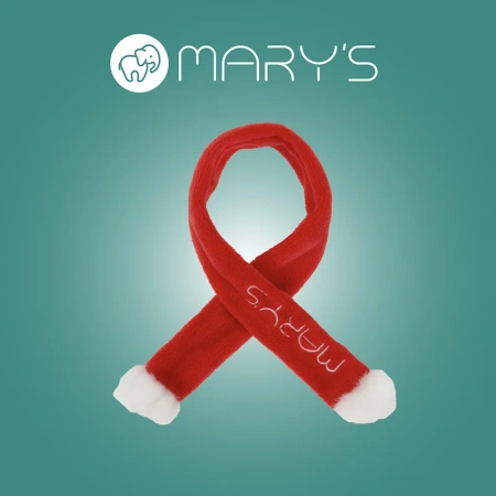 PLASTROL T-01060 MARY'S Szaliczek Mikołaja czerwony