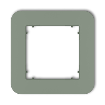 KARLIK MINI 61MRTZ-1 Ramka uniwersalna pojedyncza zaokrąglona z tworzywa