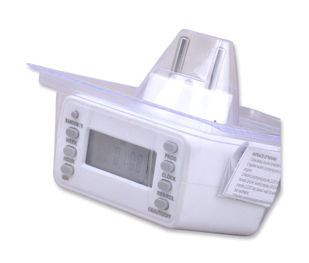 PLASTROL Programator W-72032 Programator czasowy, elektroniczny, 24h