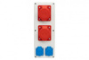 F-ELEKTRO F3.0412 Roz. VERTICAL S 2x16/5, 2x230V