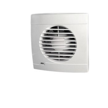 Wentylator domowy Aero RS100L+ kontrolka LED, klapka zwrotna, fi 100 mm, kolor biały