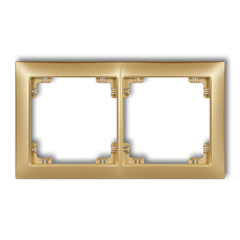 KARLIK DECO 29DRSO-2 Ramka uniwersalna podwójna z tworzywa DECO Soft