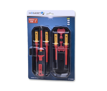 HOGERT HT1S998 ZESTAW WKRĘTAKÓW 8 SZTUK IZOLOWANE 1000V