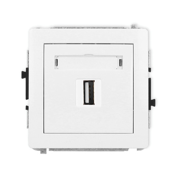 KARLIK DECO DGUSB-1  Gniazdo pojedyńcze  USB A-A 2.0