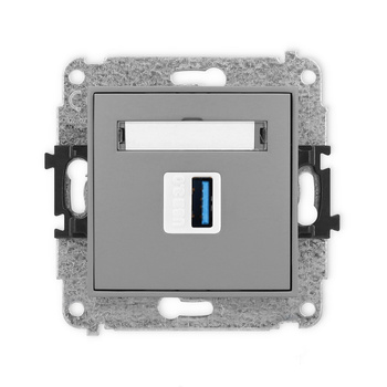 KARLIK MINI 27MGUSB-5 Mechamizm gniazda pojedynczego USB A-A 3.0