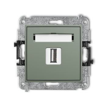 KARLIK ICON 61IGUSB-1 Mechanizm gniazda pojedynczego USB A-A 2.0