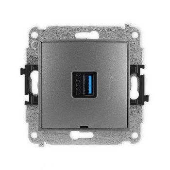 KARLIK MINI 11MGUSBBO-5 Mechamizm gniazda pojedynczego USB A-A 3.0