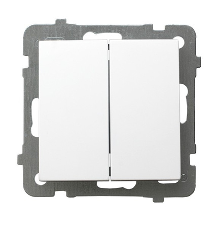 OSPEL AS ANTYBAKTERYJNY ŁP-17GA/m/00 Łącznik podwójny zwierny produkt zawiera nanocząsteczki srebra