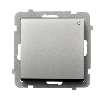 OSPEL SONATA ŁP-5R/m/38 Łącznik zwierny "światło" srebro