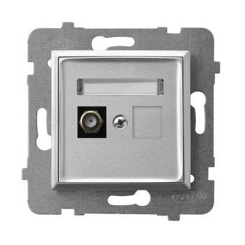 Ospel aria GPA-1UF/m/18 Gniazdo antenowe typu F pojedyncze