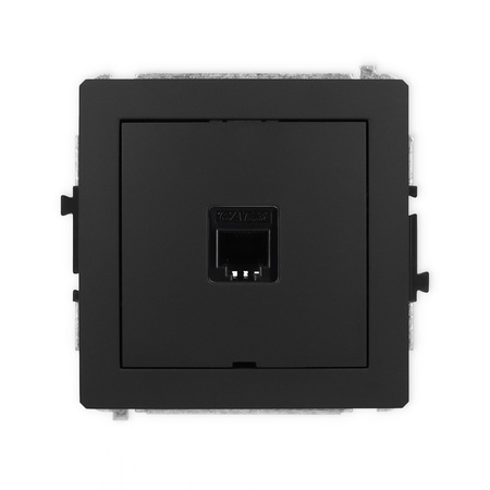 KARLIK DECO 12DGTBO-1 Gniazdo telefoniczne pojedyńcze 1xRJ11