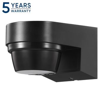 Czujnik ruchu 240°, IP65, 2000W, czarny
