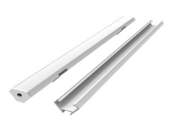 LED line PRIME Profil aluminiowy narożny biały 2m - zestaw