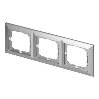 Ramka potrójna Pearl, Ra-3P, srebrny