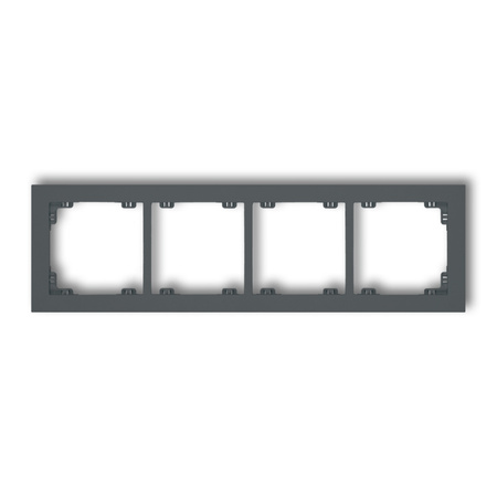 KARLIK DECO 28DR-4 Ramka uniwersalna poczwórna z tworzywa