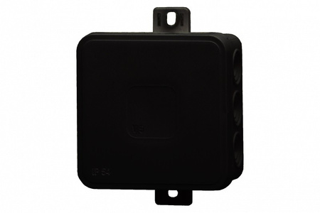 F-ELEKTRO F1.0268 Puszka hermetyczna V5, termoplast 75x75x41 IP54, czarna-klik