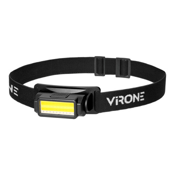 Latarka czołowa LED, 250lm, 500mAh, CCT, ruchoma głowica