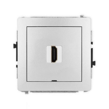 KARLIK DECO 7DHDMIBO-5 Mechanizm gniazda pojedynczego HDMI 2.1, 8K, bez pola opisowego