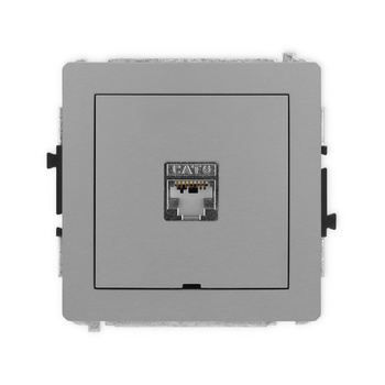KARLIK DECO 27DGKBO-1e  Gniazdo komputerowe pojedyńcze  1xRJ45