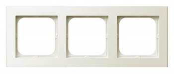 OSPEL SONATA Ramka potrójna R-3R/27 ecru