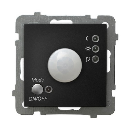 OSPEL AS ŁP-16G/m/33 Elektroniczny czujnik ruchu czarny metalik