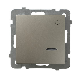 Ospel as ŁP-6GS/m/45 Łącznik zwierny "dzwonek" z podświetleniem niebieskim