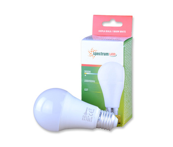 Spectrum led woj+13892 żarówka led gls e27 230v 13w ciepła biel