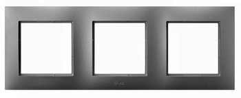 Ospel aria RH-3U/70 Ramka potrójna do łączników IP-44