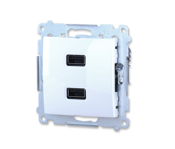 Simon 54 dc2usb.01/11 gniazdo ładowarka usb 2.1 a, 5v