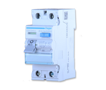 Hager cdc240j wyłącznik różnicowoprądowy 2p 40a