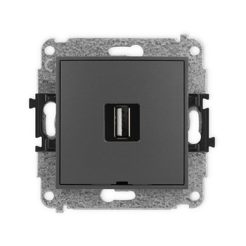 KARLIK ICON 28IGUSBBO-1  Gniazdo pojedyńcze  USB A-A 2.0
