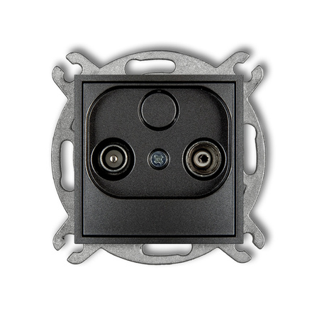 KARLIK MINI 11MG12P  Gniazdo abonenckie RTV przelotowego 12dB