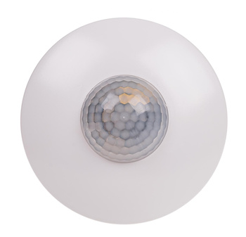 F&F sufitowy czujnik ruchu na podczerwień  DR-06 W biały 24 V