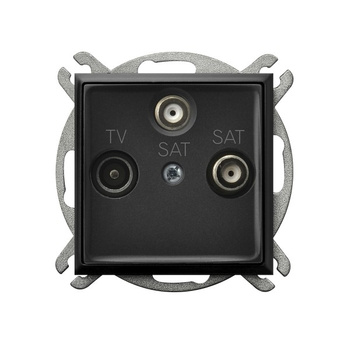 Ospel aria GPA-U2S/m/33 Gniazdo RTV-SAT z dwoma wyjściami SAT
